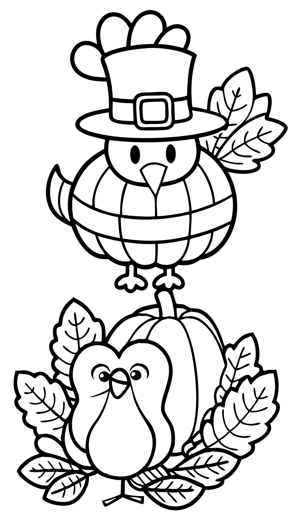 thanksgiving coloring pages for preschoolers